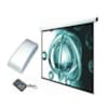 ECRAN DE PROJECTION MURAL AUTOMATIQUE 4X4 METRES