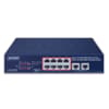 Switch 8 ports 10/100 / 1000T 802.3at PoE + 2 ports 10/100 / 1000T (120 watts)