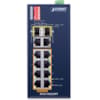 IP30 Industrial 8-Port 10/100TX 802.3at PoE + 2-Port Gigabit TP/SFP combo