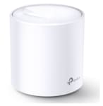 AX1800 Whole Home Mesh Wi-Fi 6 UnitSPEED: 574 Mbps at 2.4 GHz + 1201 Mbps at 5 GHzSPEC: Internal Antennas, 2× Gigabit Ports (WAN/LAN auto-sensing)FEATURE: Deco App, Router/AP Mode, IPv6, IPTV, HomeCare (Parental Controls, Antivirus, QoS, Reports), O