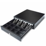 Tiroir Caisse Horizontal Noir RJ11