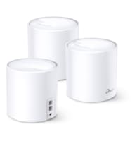 AX1800 Whole-Home Mesh Wi-Fi System, Wi-Fi 6, Qualcomm 1GHz Quad-core CPU, 1201Mbps at 5GHz+574Mbps at 2.4GHz, 2 Gigabit Ports, 4 internal antennas, Downlink and Uplink OFDMA, MU-MIMO, 1024QAM, Beamforming, HomeCare(Parental Controls, Built-In Antivirus,
