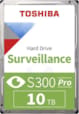 Toshiba S300 Surveillance 3.5" 10000 GB Série ATA III HDWT31AUZSVA