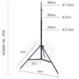 Studio Photo 50*70 cm Softbox Diffuseur D