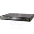 Commutateur Géré 24 Ports 10/100 / 1000Mbps + 4 Emplacements SFP Partagés SGSW-24040R