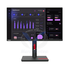 Moniteur LENOVO ThinkVision T24i-30 23,8 pouces (60,5 cm) HDMI, VGA, DisplayPort 12M 63CFMATXEU