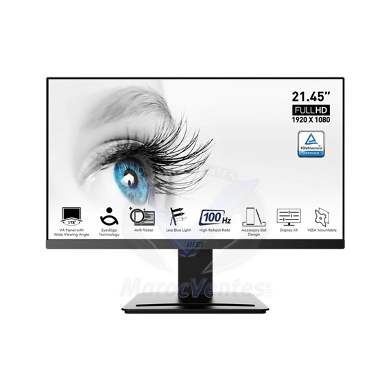 Moniteur Pro MP223 100Hz 1ms 21.45" Full HD VGA  HDMI 9S6-3PB9CH-001