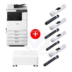 Imprimante Laser IR C3326i MFP+ TONER C-EXV65 BK (17500 p),Y/C/M(11000 p)+ Plain Pedestal Type-S3
