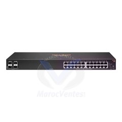 Aruba 6100 24G 4SFP+ Switch Géré L3 Montable sur Rack