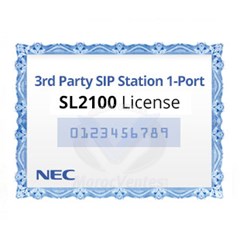 LICENCE NEC POUR UTILISATEUR IP SL2100 BE116746