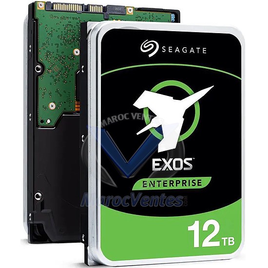 DISQUE DUR INTERNE EXOS 12T 3.5" SATA III 7200 RPM ST12000NM0008