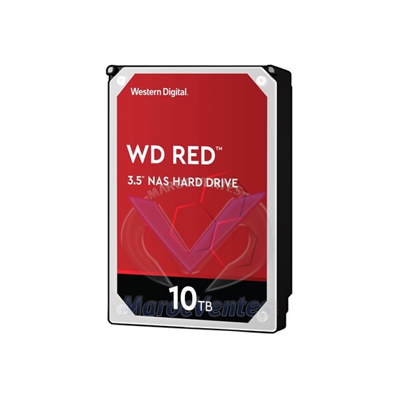 WD Red Plus NAS Hard Drive WD101EFAX - disque dur - 10 To - SATA 6Gb/s WD101EFAX