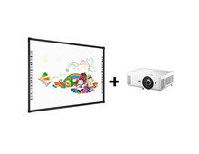 VIDEOPROJECTEUR INTERACTIF LED VIEWSONIC PS502X COURTE FOCALE AVEC TBI EIB-FC82IR + SUPPORT MURAL