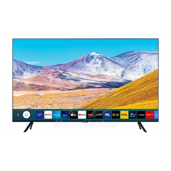 Samsung 82″ – Crystal UHD 82TU8075 SMART TV : Netflix, Disney+, myCanal, OCS… UE82TU8075
