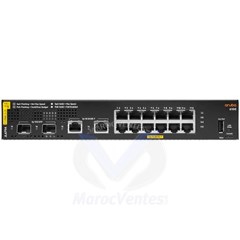 Aruba 6100 12G CL4 2SFP+ 139W Swch [12 ports 10/100/1000 PoE + 2 ports SFP+,L2, Managed] JL679A