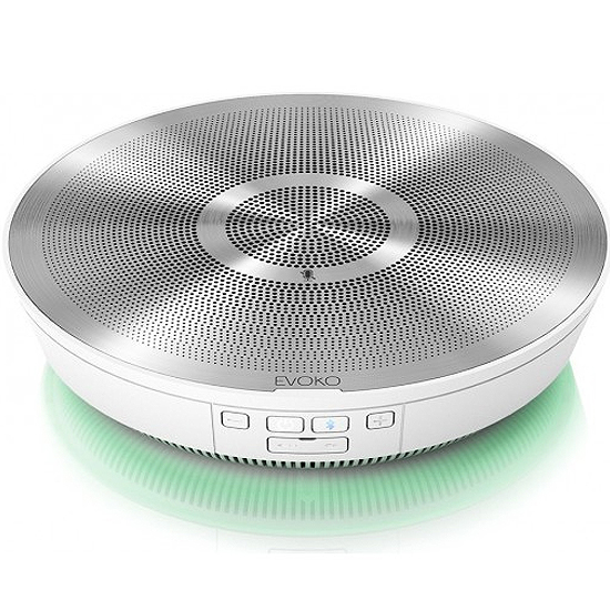 Système Audioconférence Minto Blanc avec une Connexion USB et Bluetooth