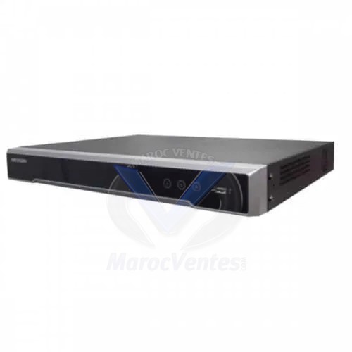 HIKVISION NVR Up to 4K 16Canaux PoE, 2HDD 12M DS-7616NI-K2/16P
