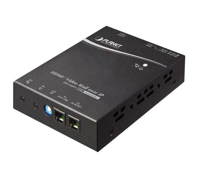 Transmetteur IP mur / HDMI sur PoE