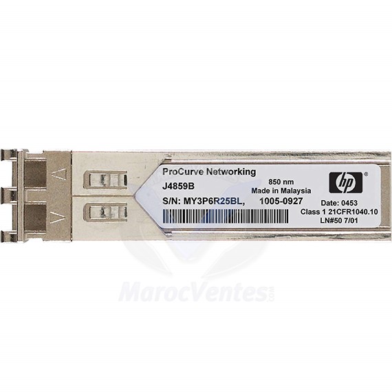 Tranceiver Aruba 1G SFP LC LX 10km SMF XCVR J4859D