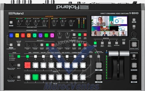 Roland Mélangeur vidéo numérique Roland V-80HD V-80HD