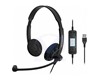 Casque USB filaire 2 écouteurs pour tous les softphones SC60