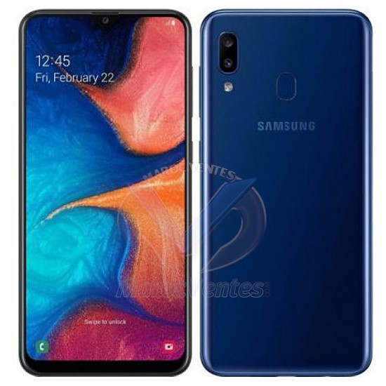 Smartphone Galaxy A20 (2019)  6,4"Dual 1.6 GHz+Hexa 1.35GHz 3Go 32Go SM-A205FZBGMWD