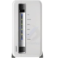 Serveur NAS domestique 2baies 2 x 3.5" SATA HDD TS-212P
