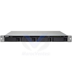SERVEUR NAS RACK 4 BAIES 4GB RAM, 0TB DISKLESS